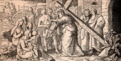 Stacja VIII – Pan Jezus napomina niewiasty nad sobą płaczące